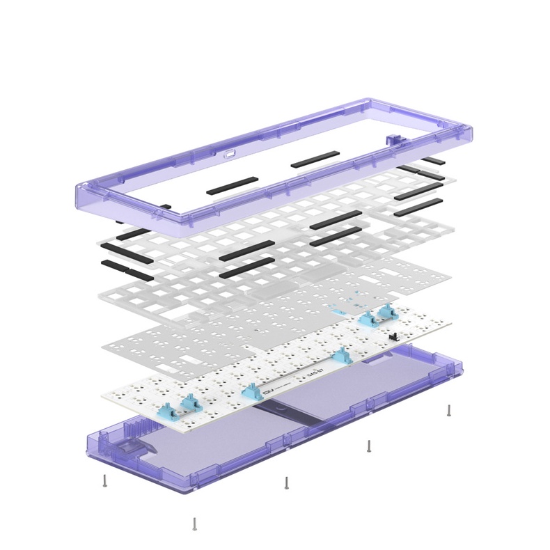 CIY GAS 67 Gasket Mount Mechanical Keyboard RGB ( Barebone Kit ) Hotswap