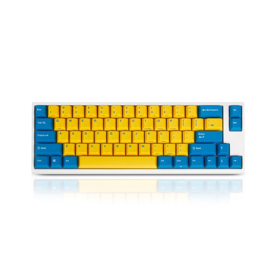 Leopold FC660M Yellow Blue White Mechanical