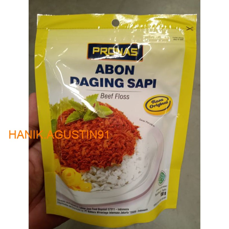 

Pronas Abon Daging Sapi Original Pouch 100gr