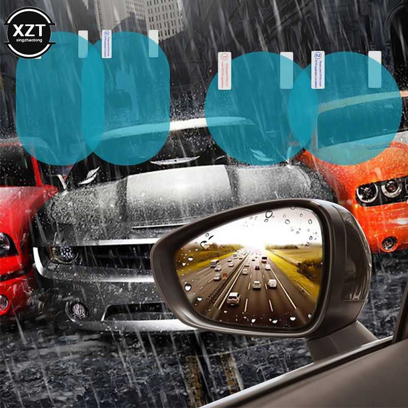 (100% BARANG ORI) XZT Pelindung Kaca Spion Mobil Film Anti Fog Rainproof 2PCS - 2414