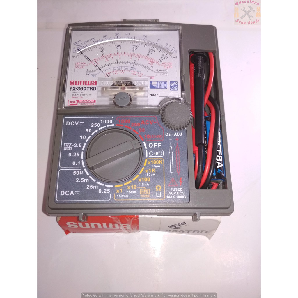 Multimeter (Multitester) Analog