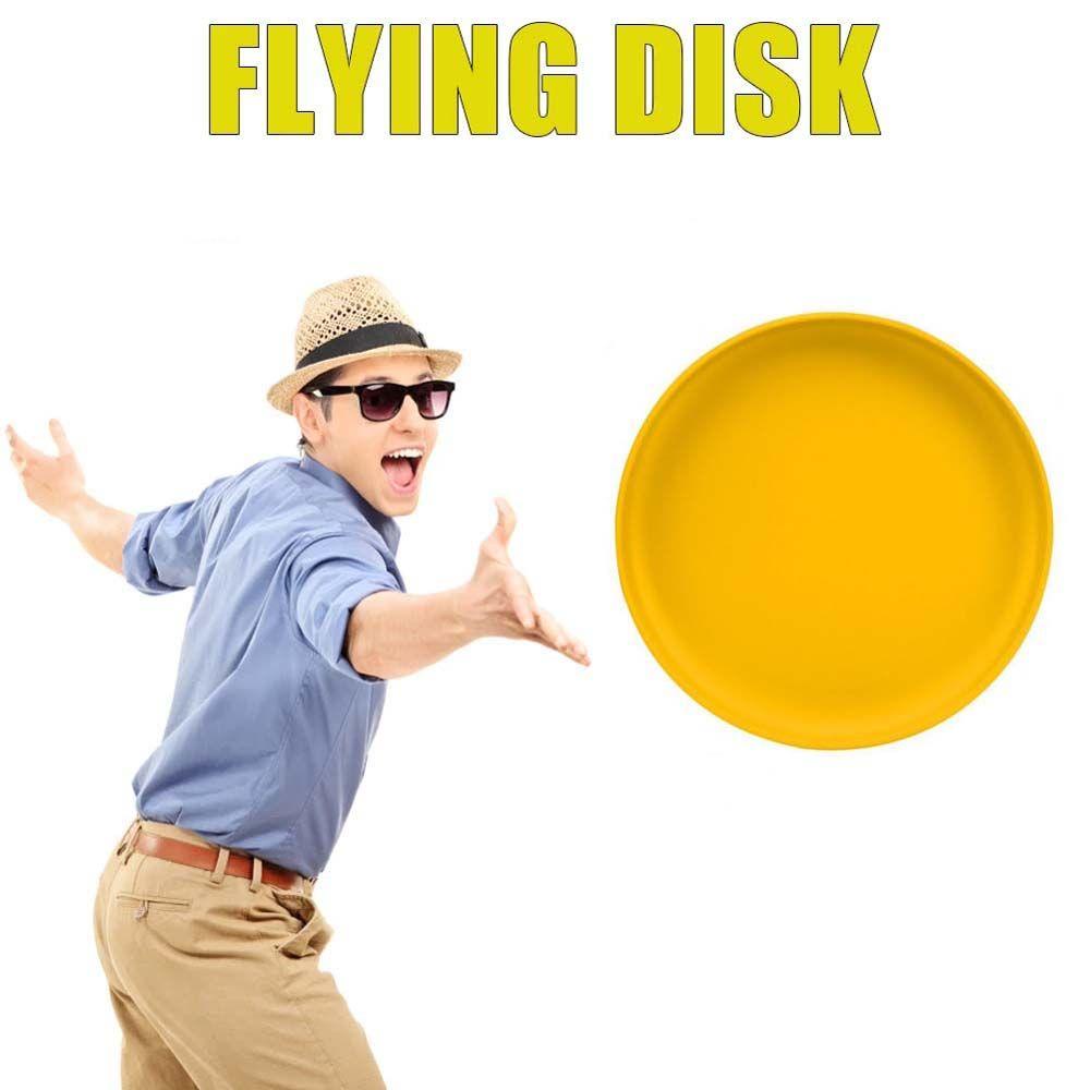 [Elegan] Flying Disk Professional Aldult Family Friends Games Throw Catch Interaktif Games Flying Disk Mainan