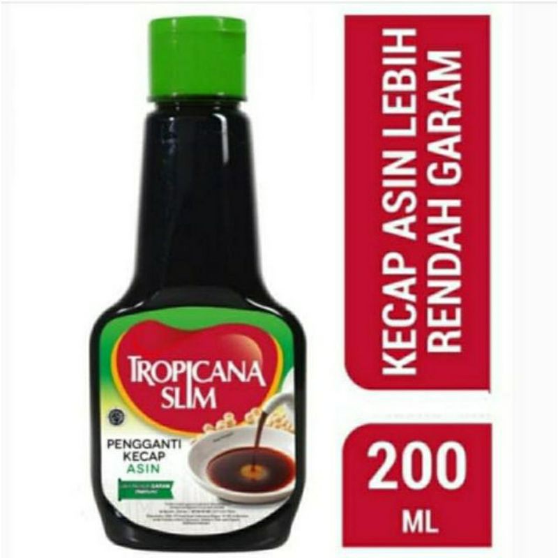 

Tropicana Slim Pengganti Kecap Asin 200 ml
