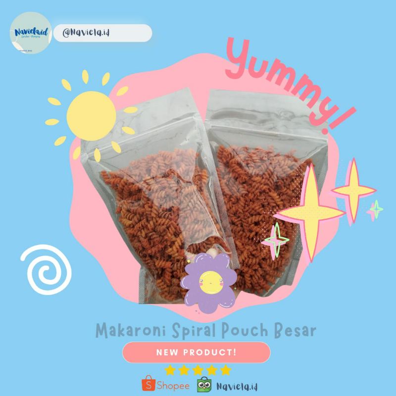 

Makaroni Spiral Pouch Jumbo by Naviela.id