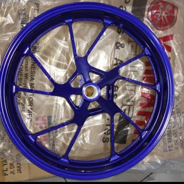 Velg depan yamaha R15 VVA V3 original Blue