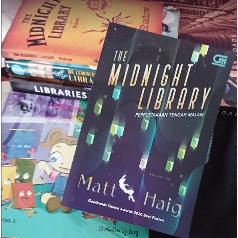 [INDONESIA] BUKU NOVEL MIDNIGHT LIBRARY - MATT HAIG [ORIGINAL]