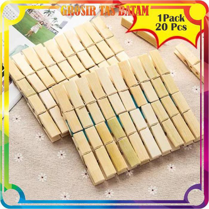 

lidya_viani R021 PERPACK ISI 20 PCS WOODEN CLIP FOTO LED IMPORT BATAM Motif