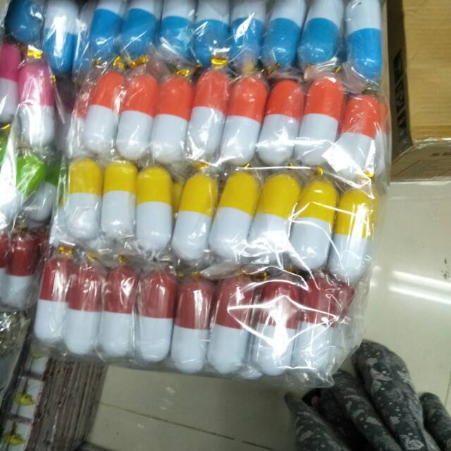 

Souvenir pen kapsul kemas plastik