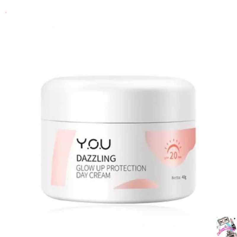 ☃Cutezz_ching1☃YOU Dazzling Glow Up Protection Day Cream 40gr