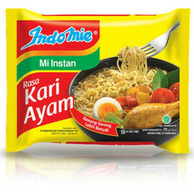 

Mie Instant INDOMIE KARI AYAM 60GR