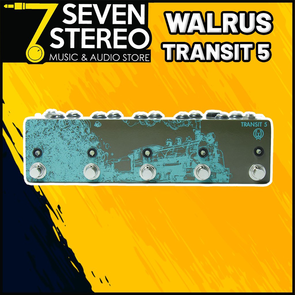 Walrus Audio Transit 5 True Bypass Switcher Standard
