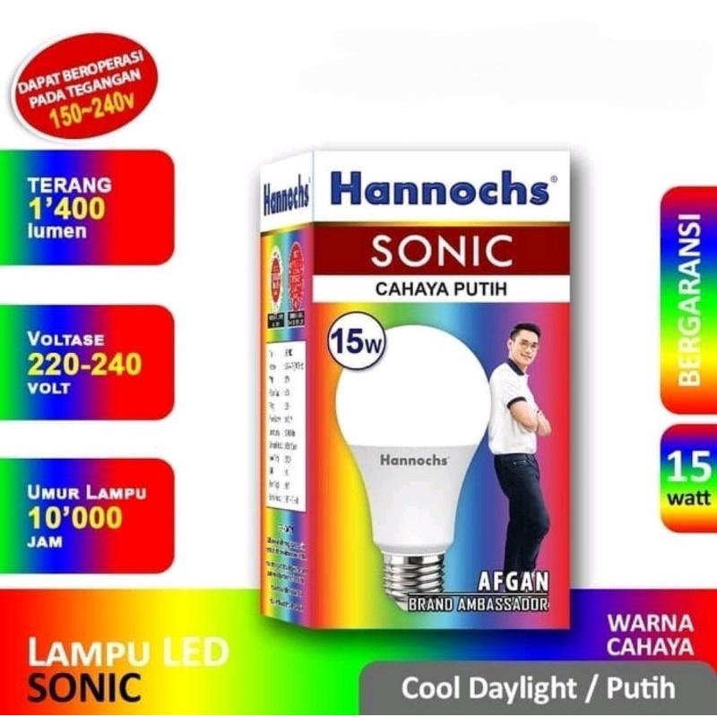 LAMPU LED HANNOCHS SONIC 15W / 20W / 25W / 30W