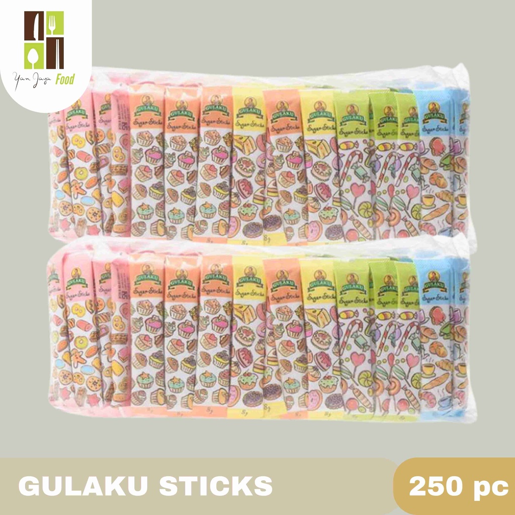 GULAKU STICK 250/125 PCS / SACHET 125 PCS