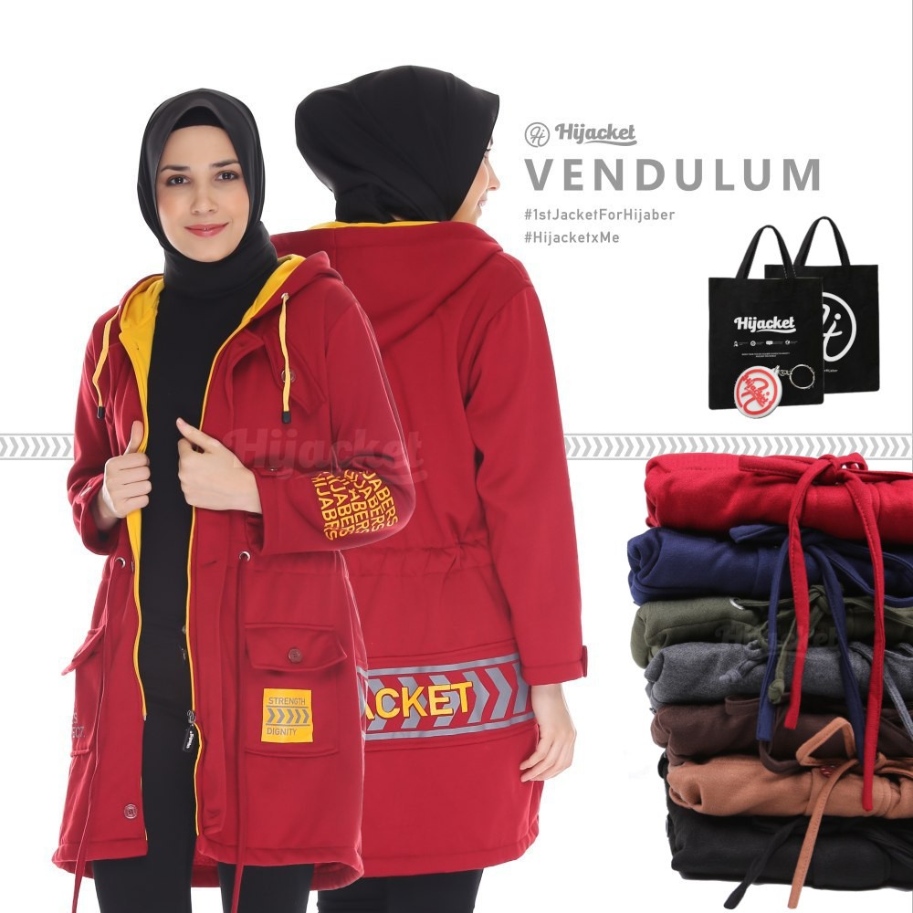 HIJACKET JAKET MUSLIMAH HIJACKET VENDULUM ORIGINAL - AISHAPEDIA