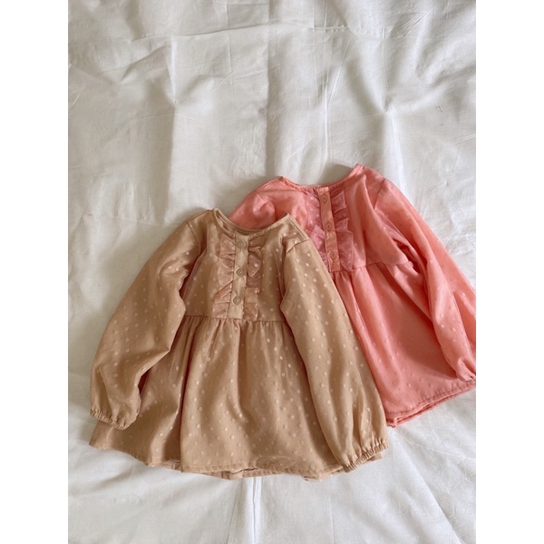 atasan baju lebaran renda ibu dan anak / TASYA TOP