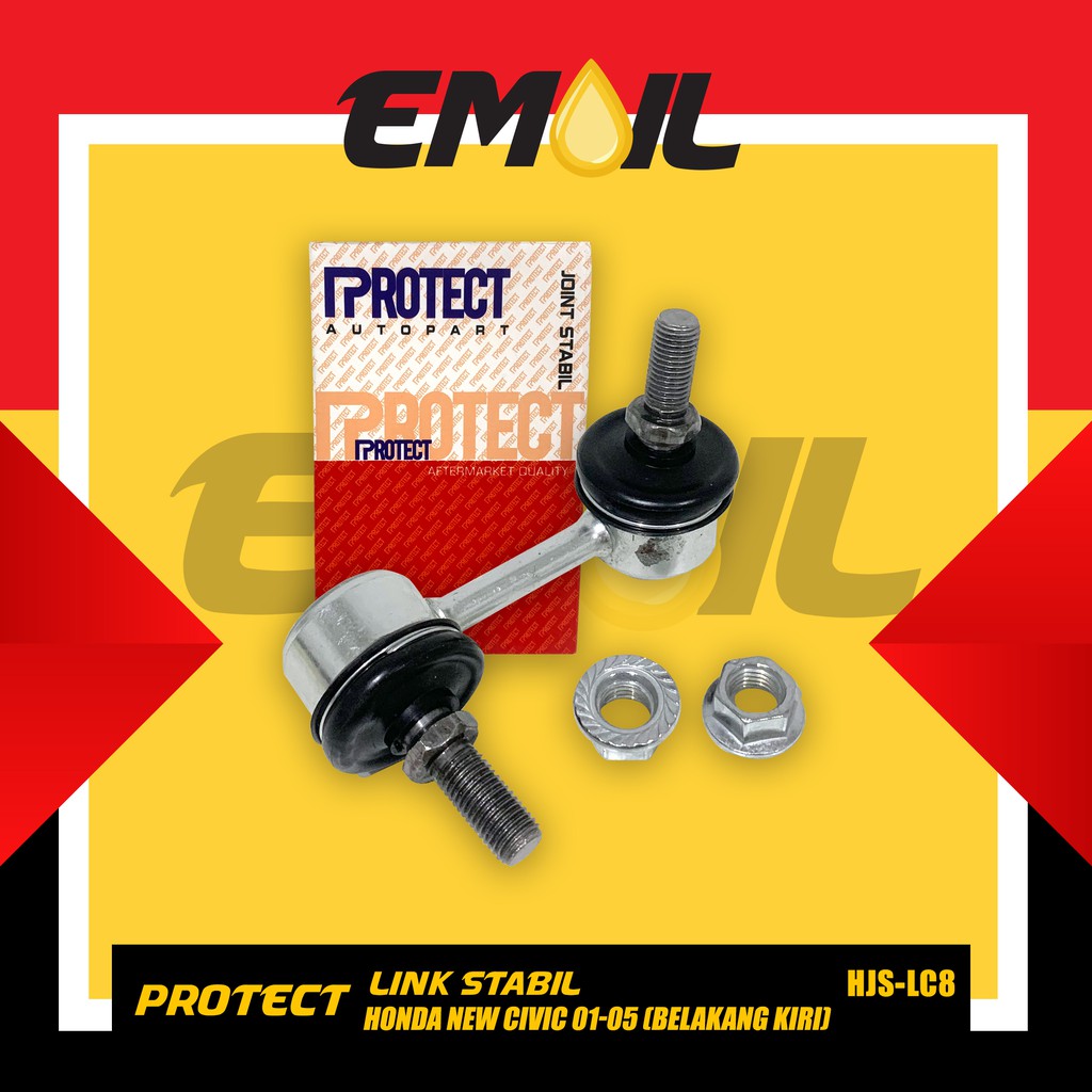 Link stabil Honda New Civic Belakang Kiri HJS-LC8 Protect 1 Pcs