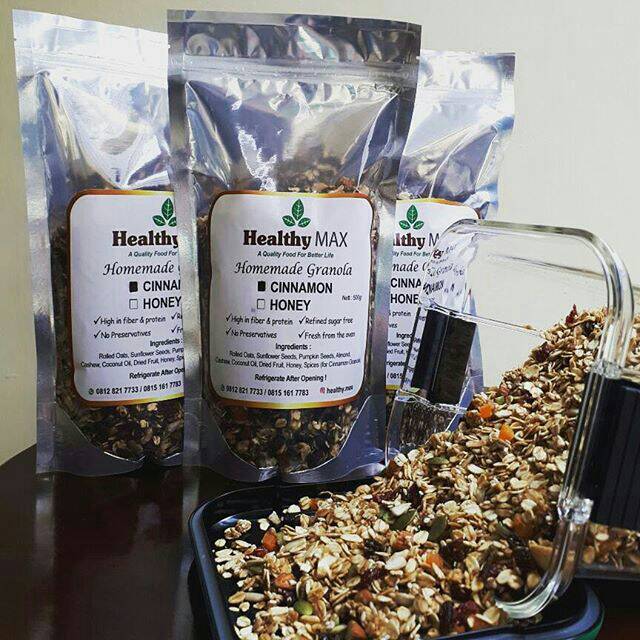 

Healthy Max homemade granola 500gr