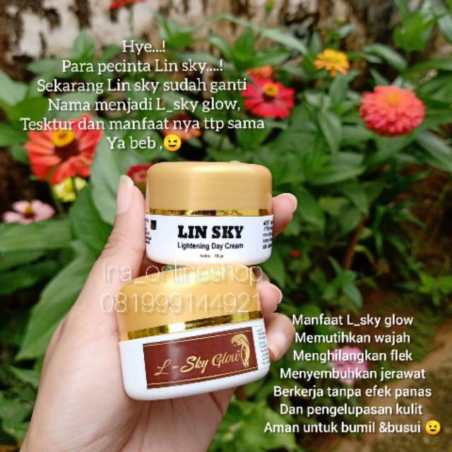 Lin sky BPOM / L_sky glow