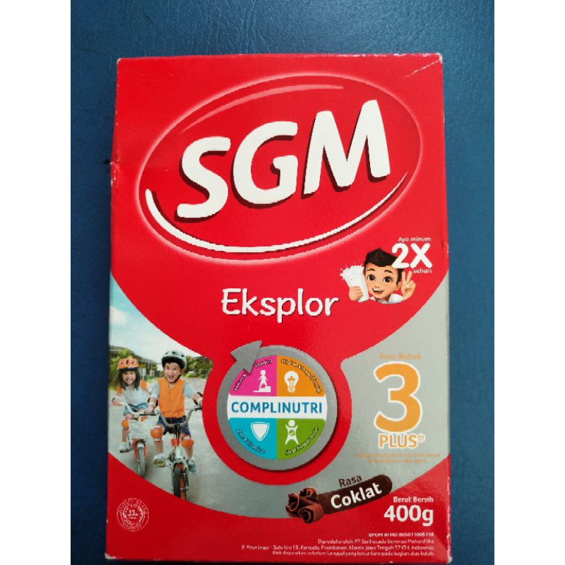 

SGM Explor 3 Plus ComplinutriRasa Coklat 400 g