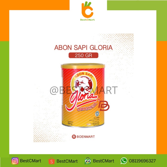 

ABON- ABON GLORIA SAPI (250 GR) -MAKANAN-KERING.