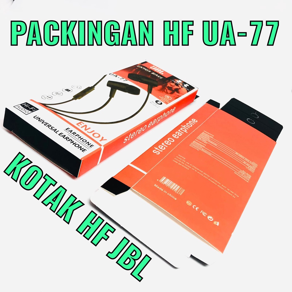 1PCS~kotak kemasan earphone premium universal packingan headset R15 xiaomi oppo samsung s4 &amp; j1ace