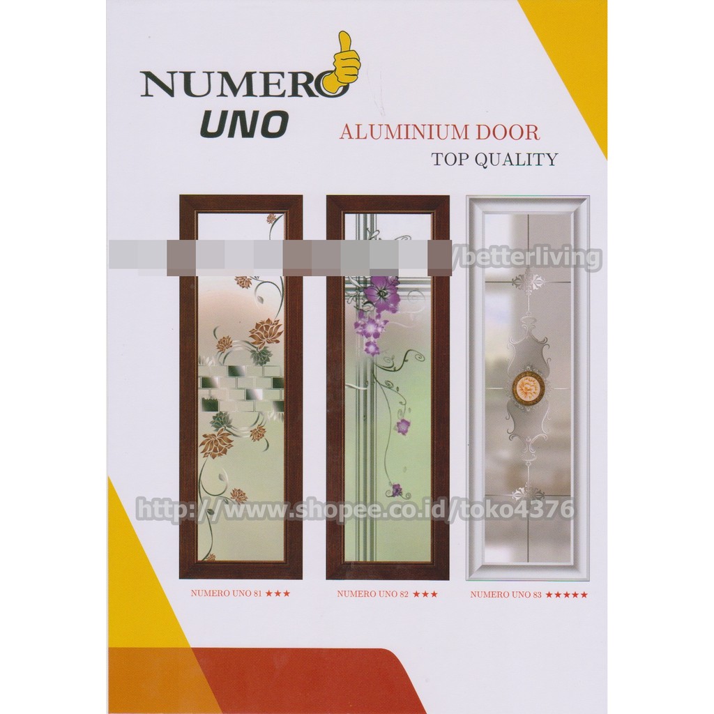 Pintu Kamar Mandi Alumunium Kaca Gambar