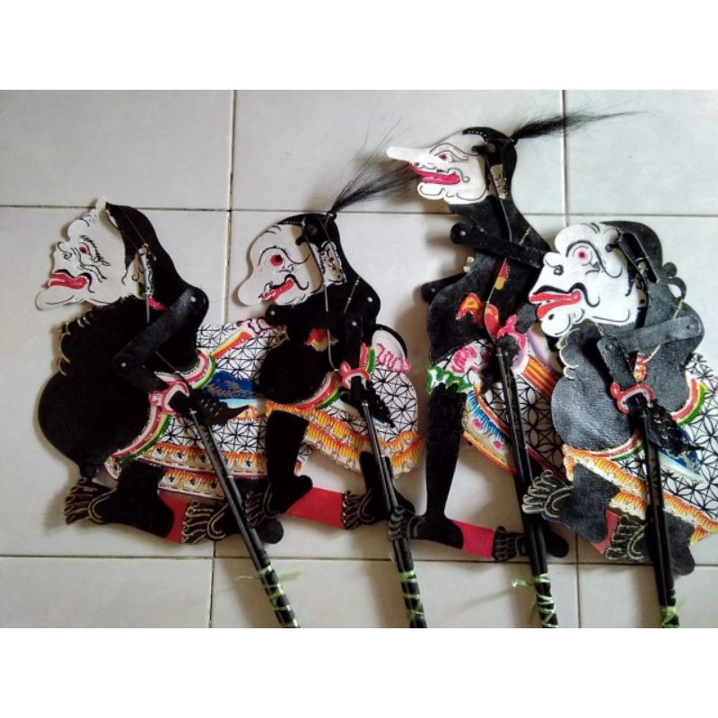 Jual Wayang Punakawan Gareng Petruk Bagong Semar Asli Lulang Sapi ...