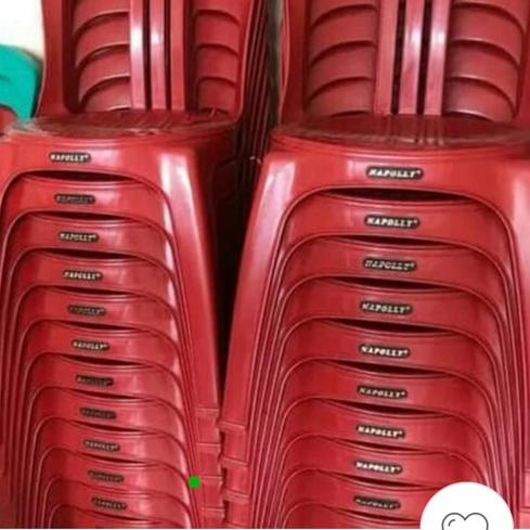 ✲ NAPOLLY 101 Kursi Plastik Napolly 101 / Kursi Sender Plastik ♨