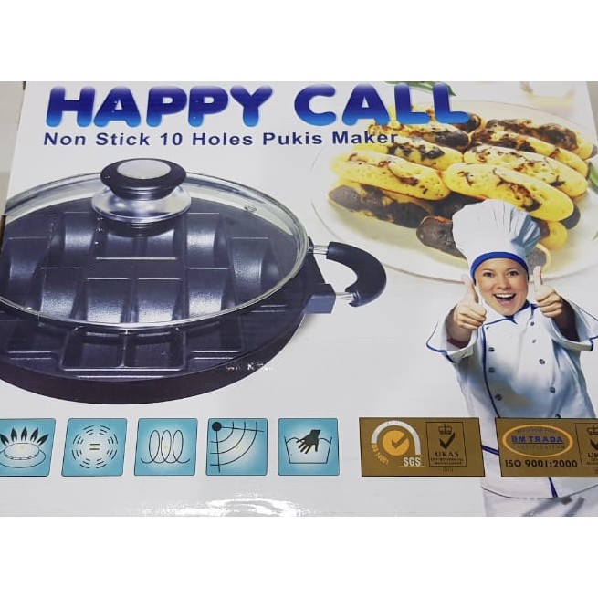 Cetakan Pukis10 Lubang Happy Call Shopee Indonesia