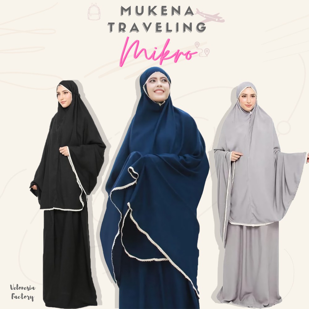 Mukena Traveling Jumbo Mukena Traveling mini pouch