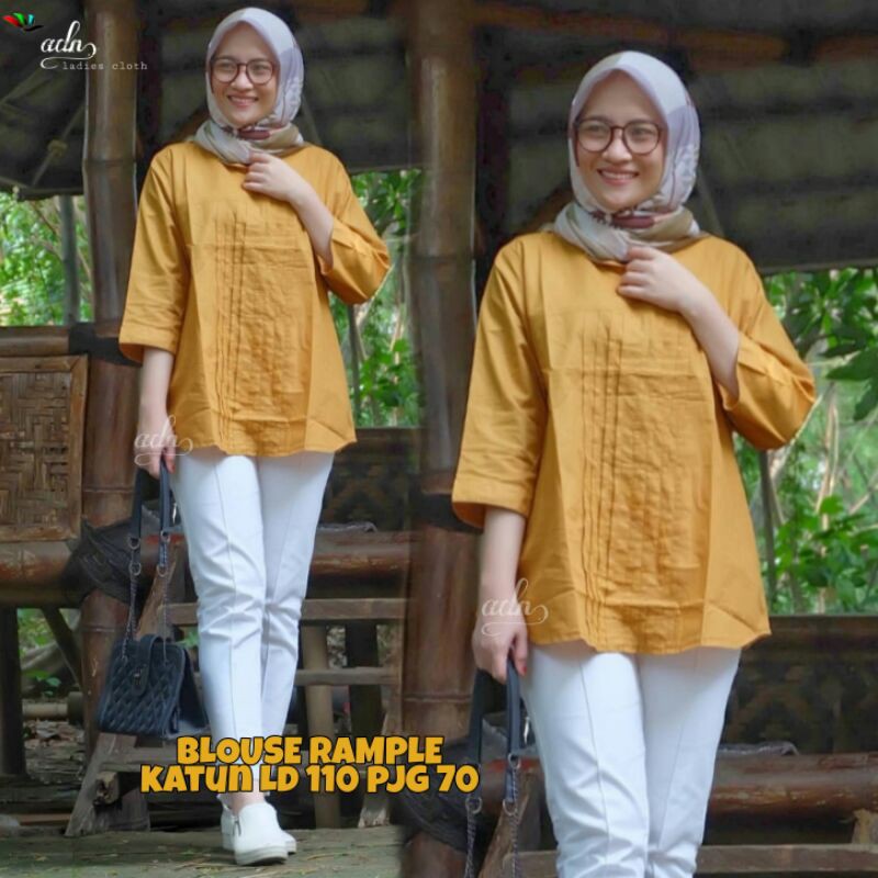 Blus Rempel - Blus Basic - Blus Katun - Blus Polos