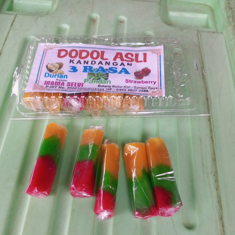 

Dodol asli kandangan 3 rasa