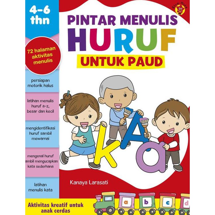 Pintar Menulis Huruf untuk PAUD