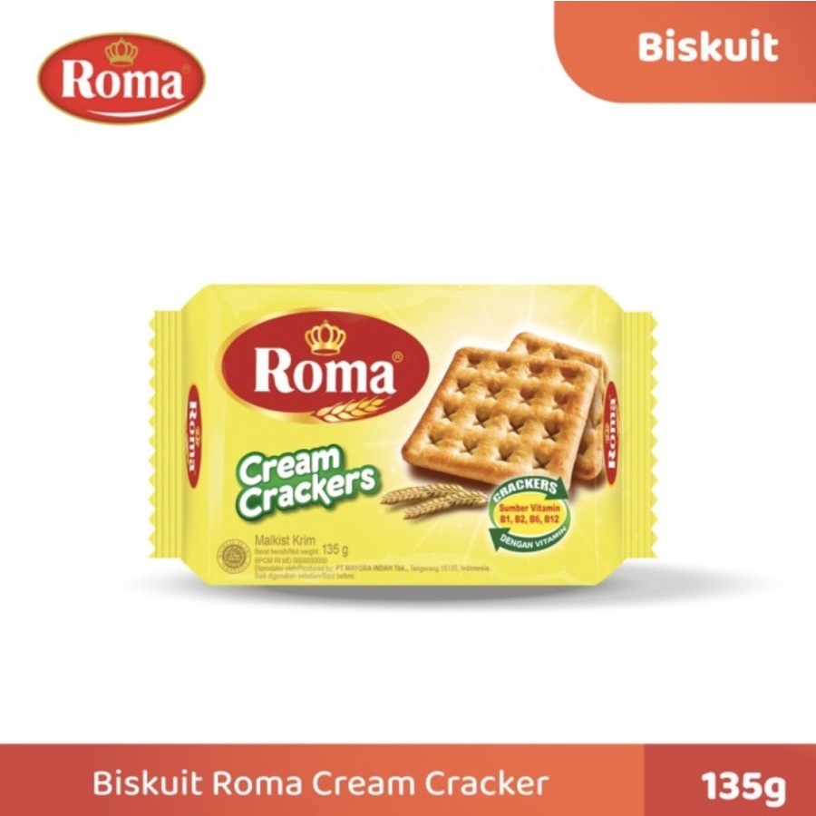 

ROMA CREAM CRACKERS 135 GRAM