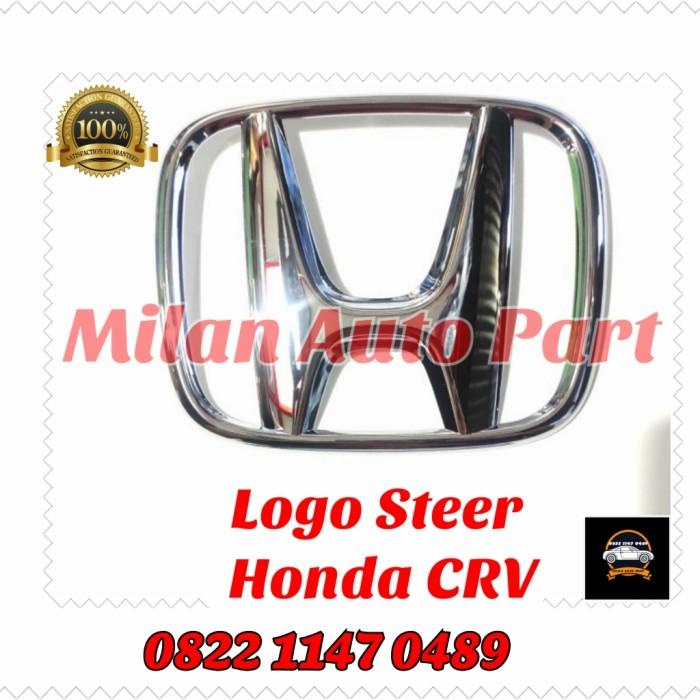 Emblem Logo Steer Stir Honda CRV 2004 - 2012 Original
