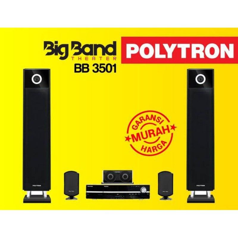 Polytron BB 3501 Home Theater bigband 5chanel