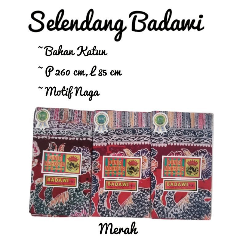 Selendang Batik /Gendongan Bayi Batik Badawi
