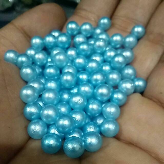 500pcs..Manik manik tanpa lubang/mutiara tembak/mutiara tanpa lubang