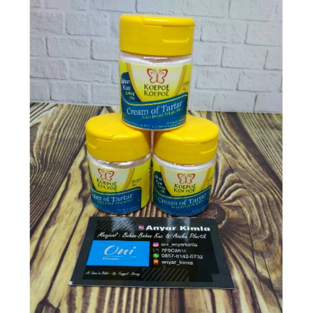 

Cream Of Tartar Koepoe koepoe @43grm