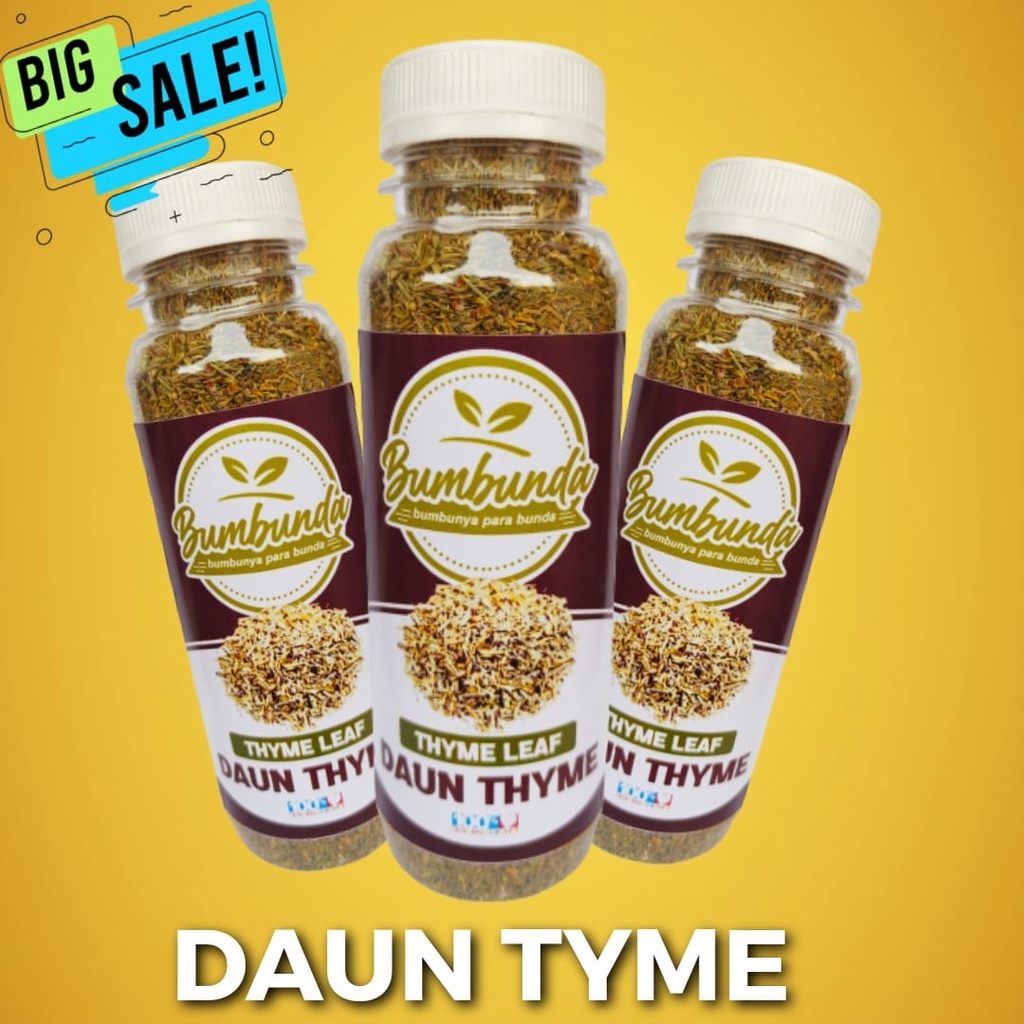 

DAUN THYME TYME BUMBU DAPUR MASAK BUMBUNDA
