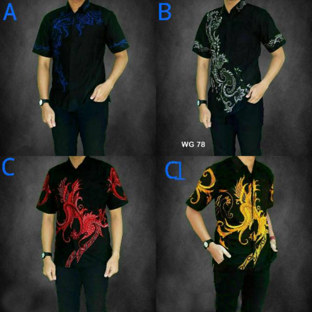 PROMO KEMEJA BATIK LENGAN PENDEK MASA KINI TERMURAH DAN TERBARU