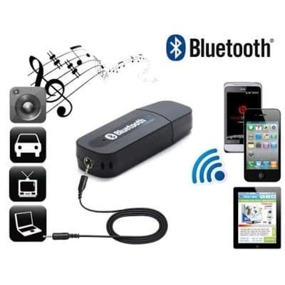 USB Bluetooth Receiver Audio Musik Adapter Jack 3.5mm Cable Kabel AUX Aksesoris Handphone Hp GALLERYONE gallery one