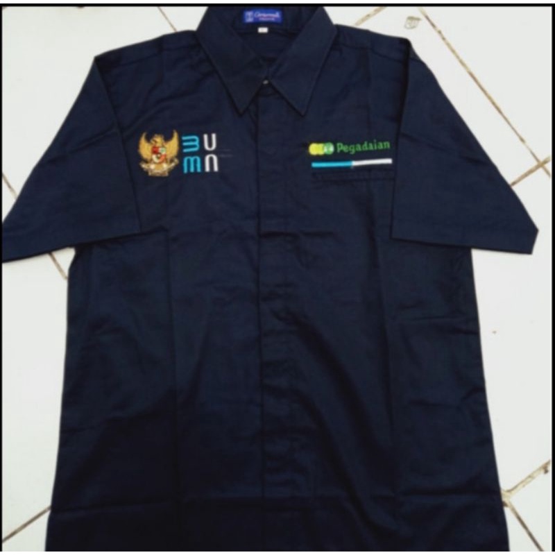Kemeja BUMN Untuk Indonesia Seragam BUMN Untuk Indonesia Baju BUMN Untuk