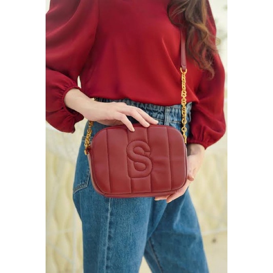 [preloved] Nena Bag Maroon