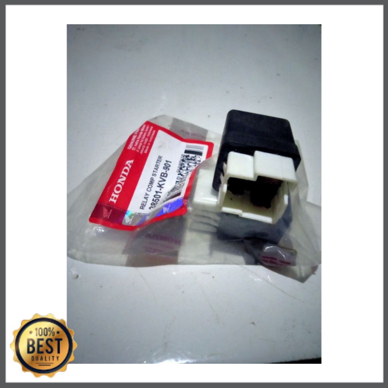 RELAY COMP STARTER BENDIK BENIK STATER STARTER HONDA VARIO KARBU CBS 110 BEAT KARBU FI F1 KODE KVB-4