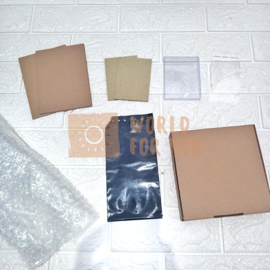 Safe Packing Toploader Stuff Barang Kit Fankit Photocard dll