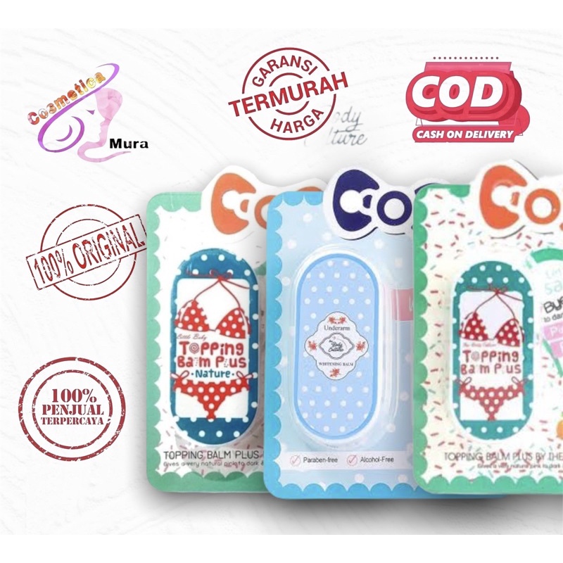 (uc) TOPING BALM CREAM AREA GELAP - PENCERAH PRIVATE AREA