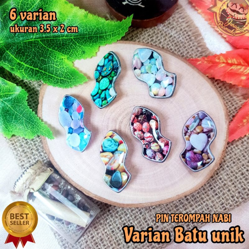 PIN TEROMPAH VARIAN BATU UNIK