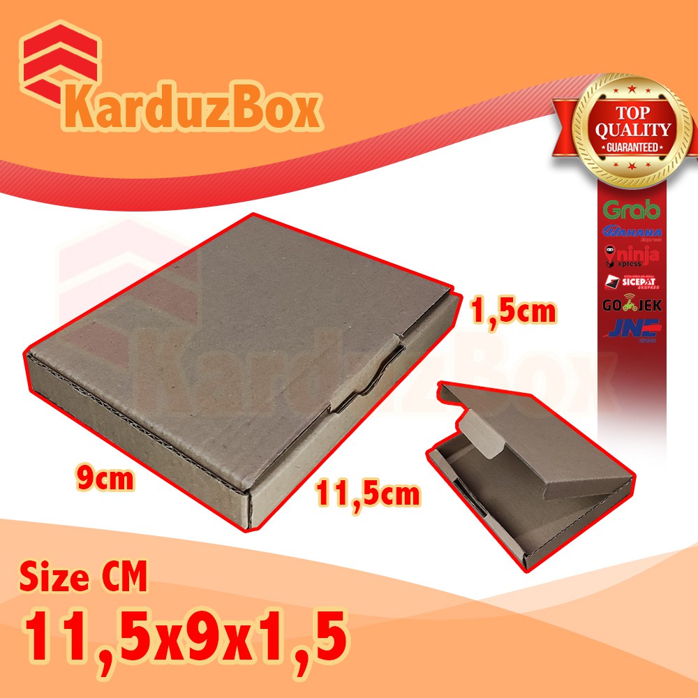 

11,5x9x1,5 kotak Kardus Packaging Box PIZZA