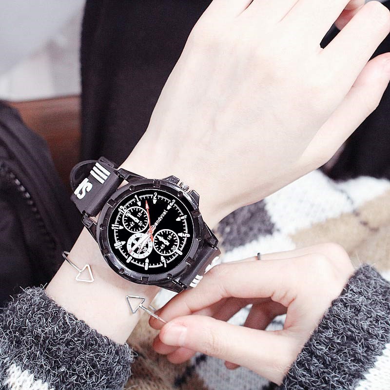 ELFYDO J169 Jam Tangan Analog Wristwatch Jam Tangan Couple Pria Wanita